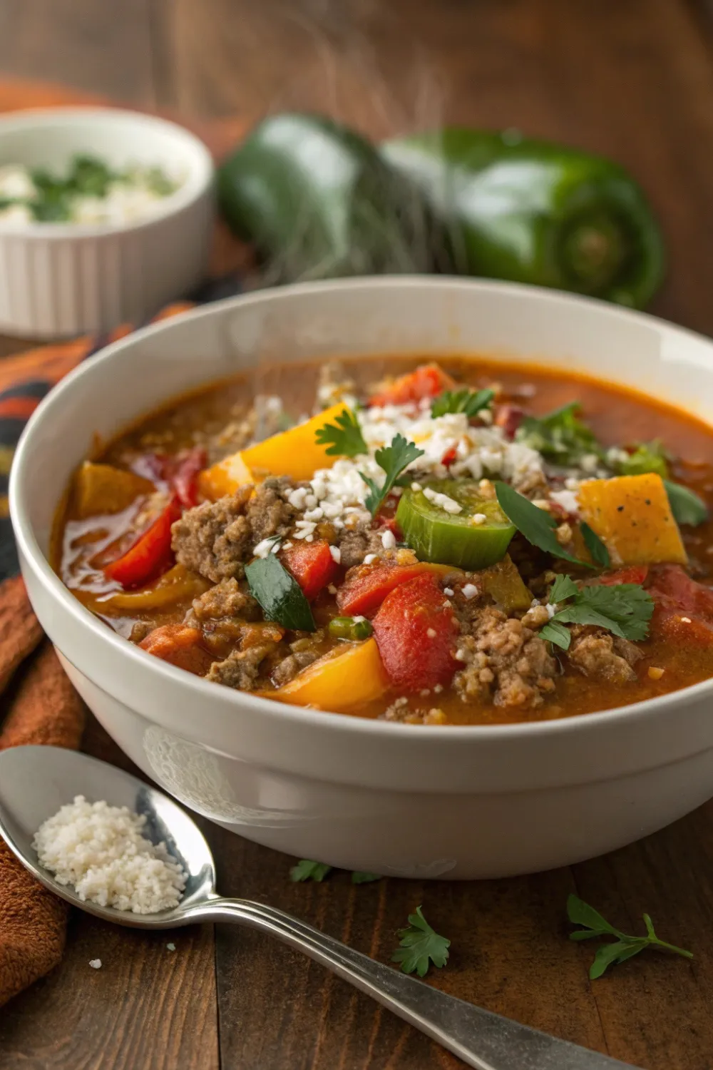 stuffed pepper soup