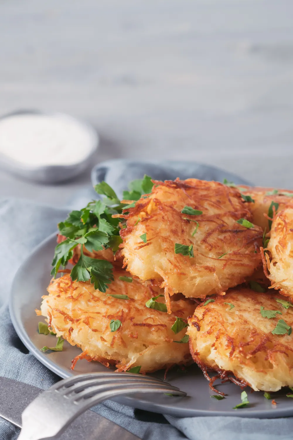 Crispy Cheesy Hash Brown Patties