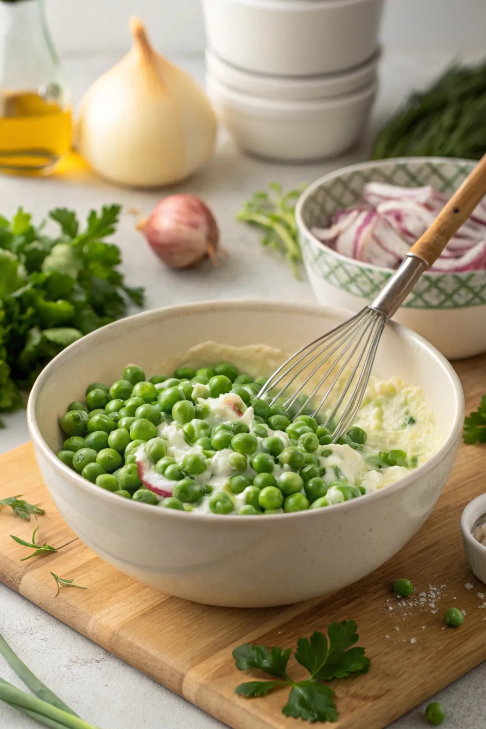 Creamy Pea Salad