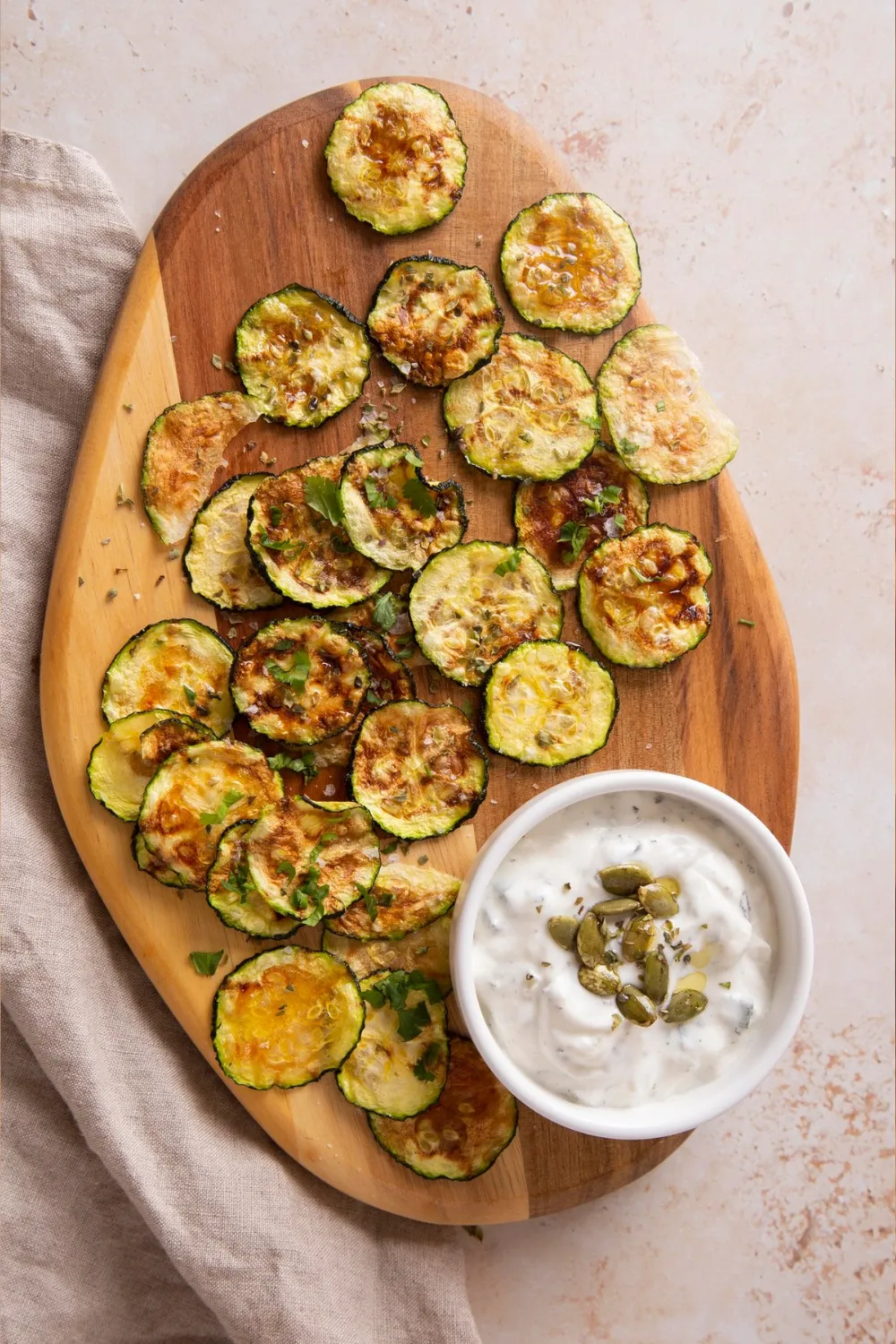 Crispy Zucchini Chips