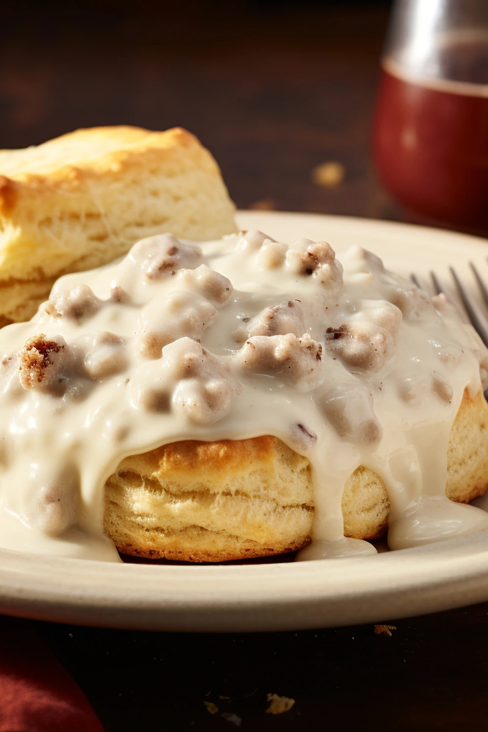 Sausage Gravy and Biscuits Recipe