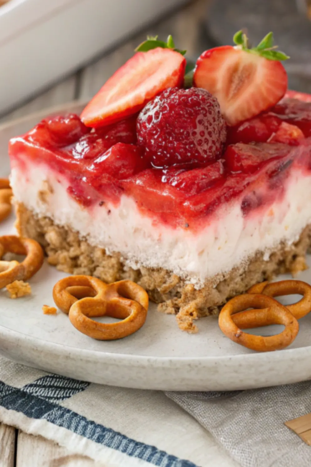 Strawberry Pretzel Salad