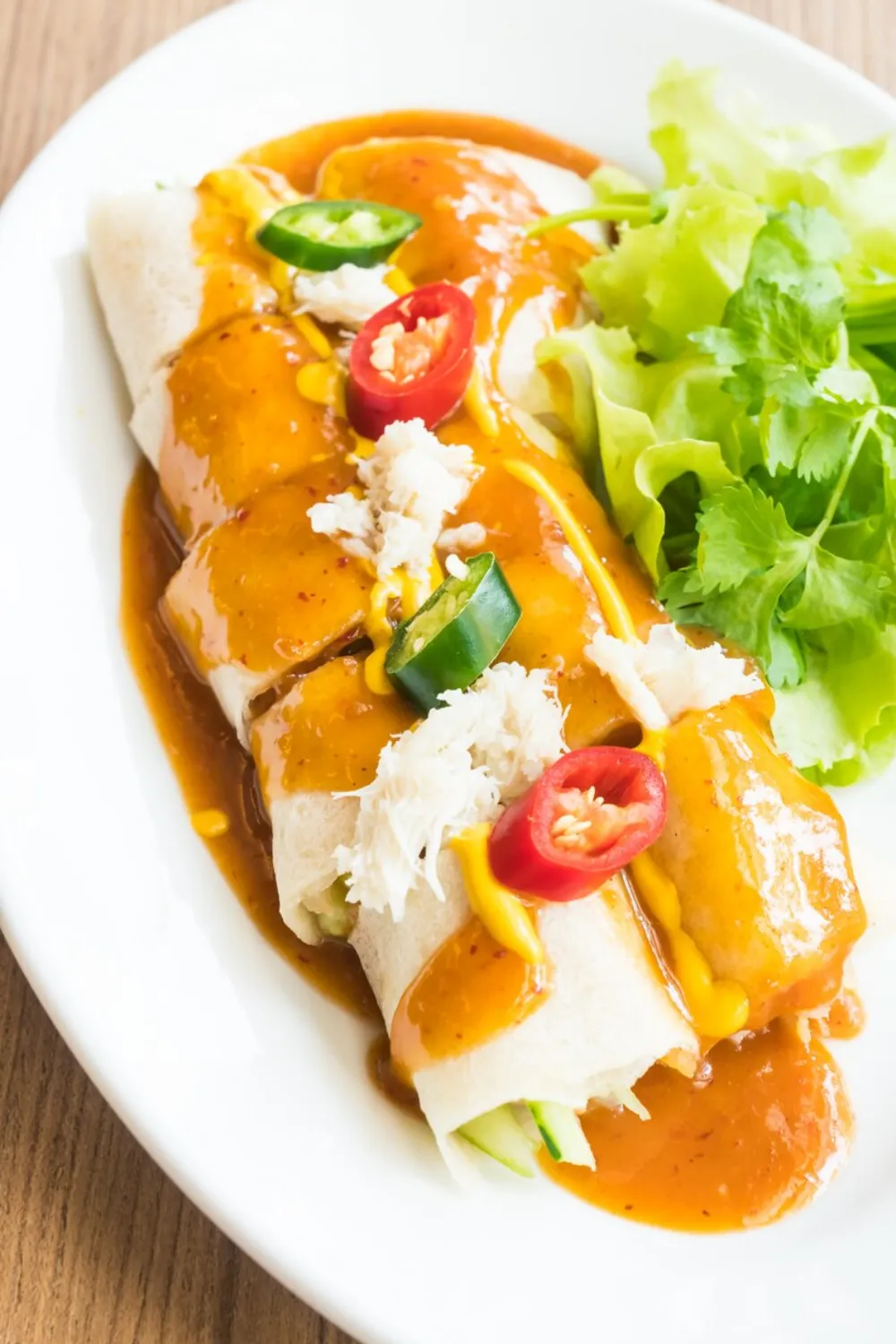 Slow Cooker Chicken Enchiladas