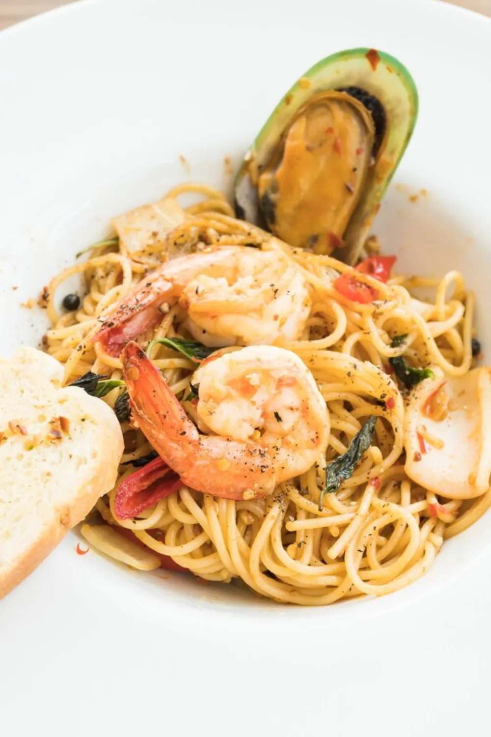 Shrimp Scampi with Angel Hair Pasta