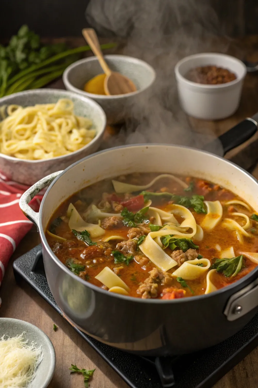 Lasagna Soup