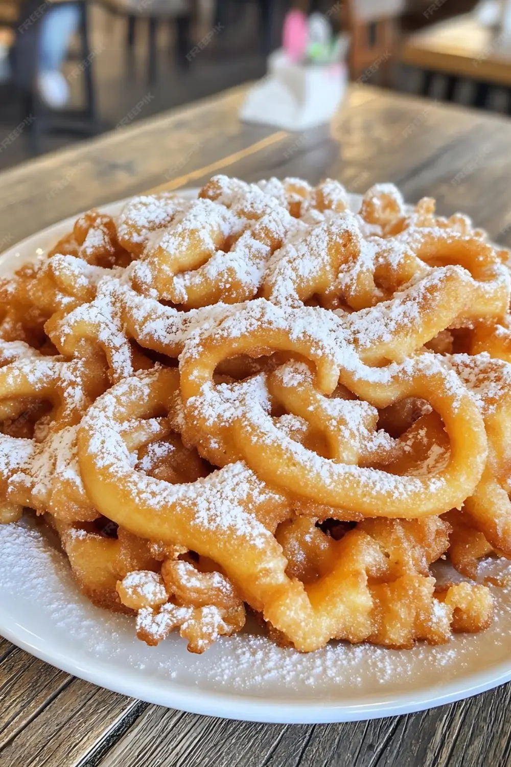 Delicious Pumpkin Spice Funnel Cakes