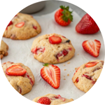 Strawberry Cheesecake Cookies