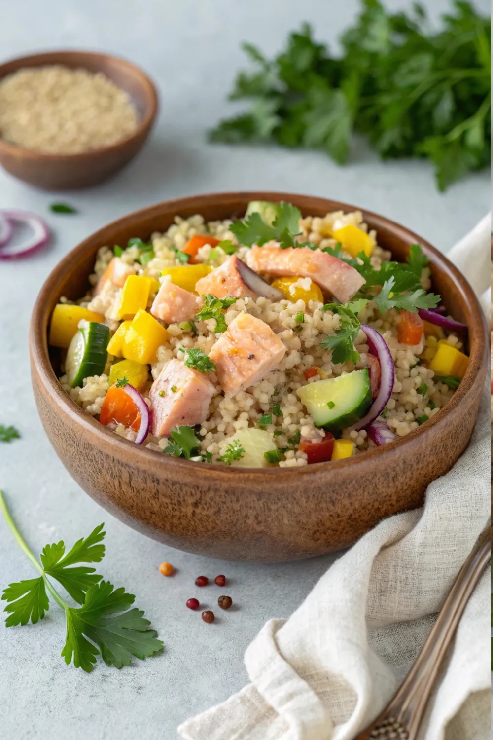 salmon Quinoa Salad