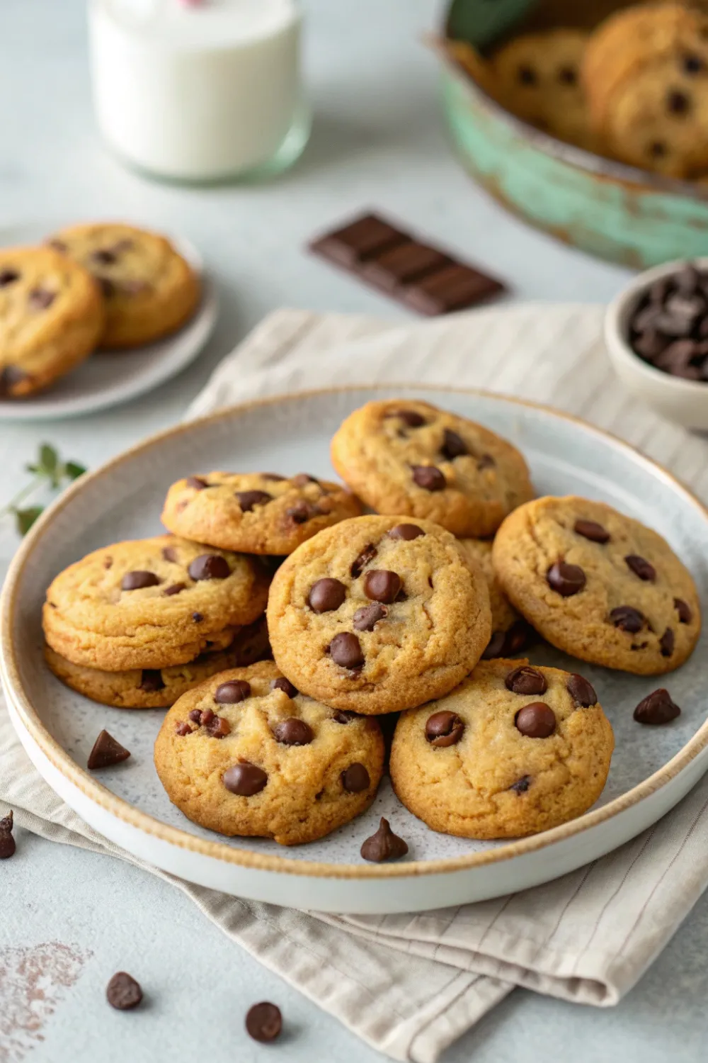 Mini Chocolate Chip Cookies