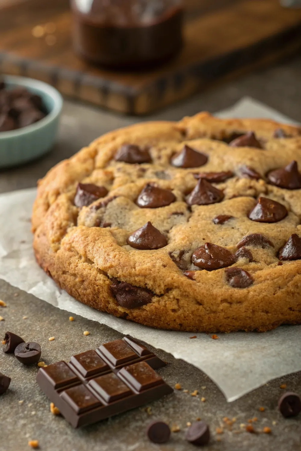 Single Serve Chocolate Chip Cookie